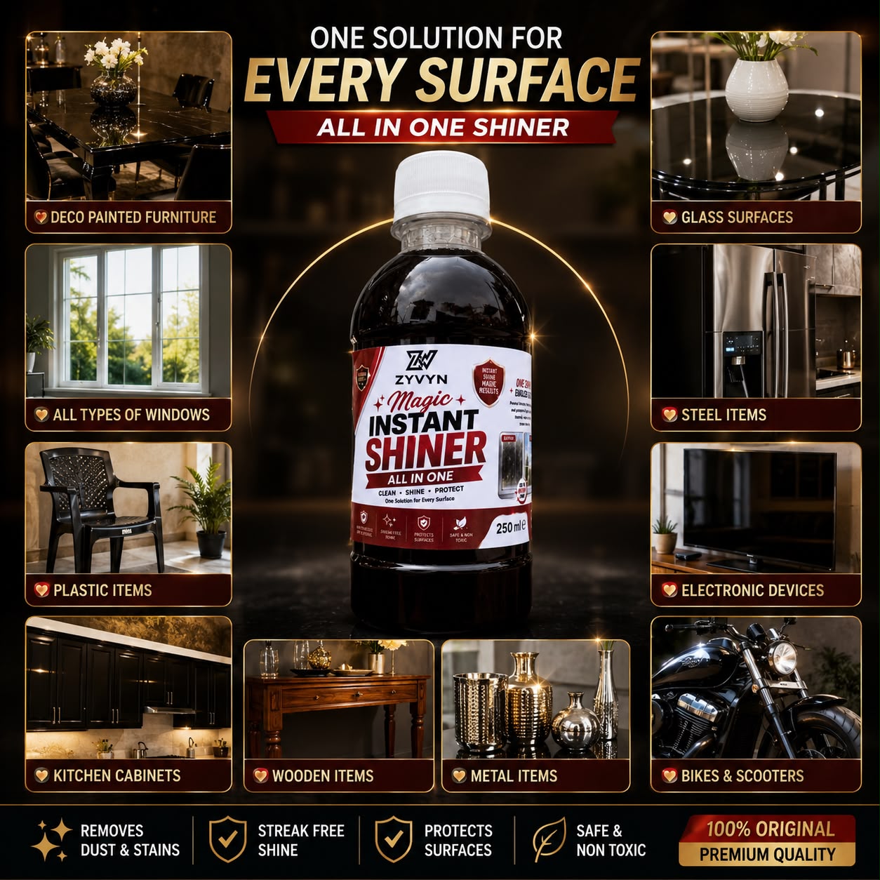 ✨ Magic Instant Shiner – All in One ⭐