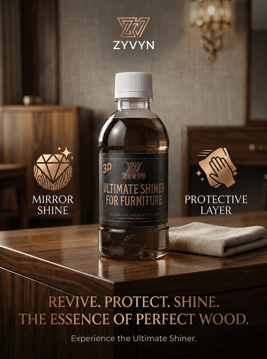 3D Ultimate Wood Shiner – Restore Luxury, Protect Forever